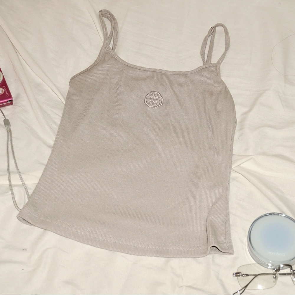 Elegant Beige Camisole Top